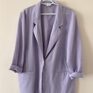 Jaclyn Smith Lilac Blazer Jacket